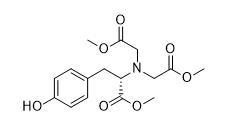 Dimetil 2,2'-((3-(4-idrossifenil)-1-O-metil-1-ossopropano-2-Yl) azanediil) ((S) - diacetato C16H21NO7