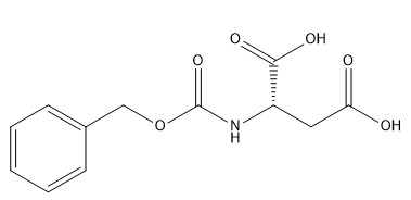 CAS 1152-61-0 derivati ​​C12H13NO6 dell'amminoacido dell'acido 98% dell'N-Carbobenzilossi-L-Aspartico