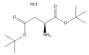 Purezza 98% CAS 1791-13-5 derivati ​​dell'amminoacido H-Asp (OtBu)-OtBu·HCl C12H24ClNO4
