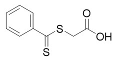 Acido acetico CAS No del reagente 2 della ZATTERA ((Phenylcarbonothioyl) tio). 942-91-6 arancia C9H8O2S2 a Brown a polvere rosso scuro