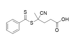 polvere gialla rossa di porpora C13H13NO2S2 di CAS 201611-92-9 dell'acido di 4-Cyano-4- (Phenylcarbonothioylthio) Pentanoic