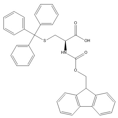 Derivati CAS 103213-32-7 Fmoc-Cys (Trt) - polvere dell'aminoacido di 98% dell'OH C37H31NO4S