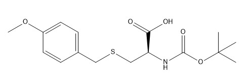 Derivati CAS 18942-46-6 Boc-Cys (PMeOBzl) - polvere bianca dell'aminoacido di 98% dell'OH C16H23NO5S