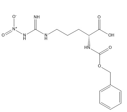 Derivati CAS 2279-08-5 Z-D-Arg (NO2) - OH C14H19N5O6 dell'aminoacido di purezza 98%
