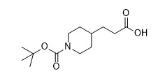 CAS 154775-43-6 Sostanze chimiche personalizzate 3-[1-(Tert-Butoxycarbonyl)Piperidina-4-Yl]acido propanoico