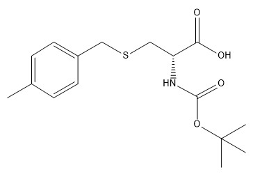 CAS No .61925-78-8 derivati dell'aminoacido 98% Boc-D-Cys (pMeBzl) - OH