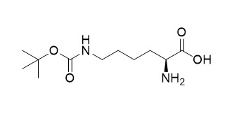 H-Lys ((Boc) -OH CAS n. 2418-95-3 Polvere bianca o quasi bianca Purezza 98% Purezza elevata Per uso farmaceutico
