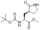 Metil (S)-2- (boc-amino)-3-[S)-2-oxo-3-pirolidinyl]propanoato 328086-60-8
