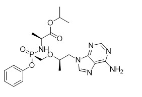 Mediatori Tenofovir Alafenamide CAS No di api 379270-37-8 per il TFA bianco a purezza bianchiccia 99% della polvere