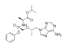 95% Purezza Isopropil S S -1- 6-amino-9H-purina-9-il Propan-2-il Oxy Methyl Phenoxy Phosphoryl -L-alaninate MF C21H29N6O5P