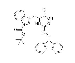 Fmoc-Trp (Boc) - OH CAS No 143824-78-6 per i derivati di aminoacidi bianchi a purezza bianchiccia 98% della polvere