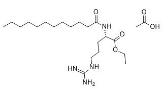 Acetato sano degli additivi alimentari di CAS 92071-96-0 N Alpha Lauroyl Arginine Ethyl Ester
