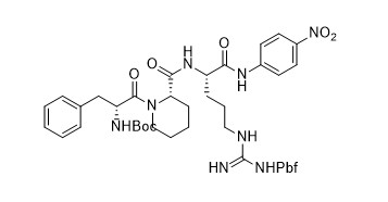 Polipeptidi a catena corta Pale Yellow Powder del N-Boc-d-Phe-alA-l-seme-Arg Pbf-4-Nitroaniline 97%